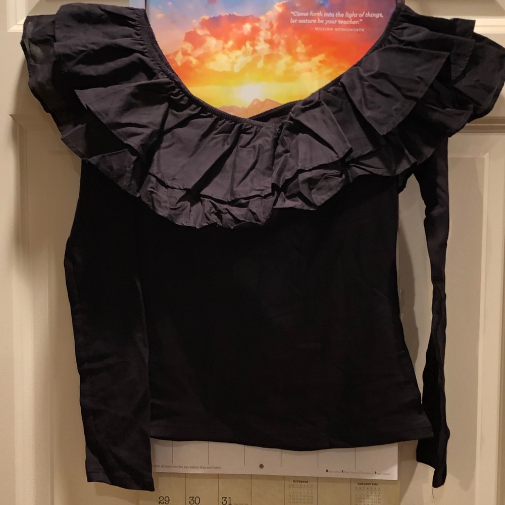 NWT - black off the shoulder top